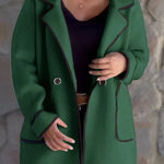 Temperament Suit Collar Double-Sided Wool Jacket