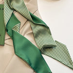 Urban Silk Imitation Houndstooth Printed Scarf
