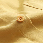 High-Low Long Sleeves Solid Color Lapel Shirts Tops