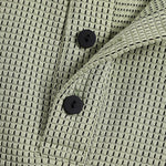 Men's solid color textured fabric casual short-sleeved polo