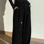 Women Hot Stamping Casual Pants