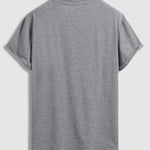 Men's Fun Silly Goose Print Casual Round Neck  Short Sleeves T-Shirt