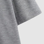 Men's Letter Print Casual Round Neck Short Sleeve T-Shirt