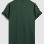 Men's Astronaut Print Casual Crew Neck short-sleeved T-Shirt