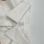 Puff Sleeves Asymmetric Floral Printed Split-Joint Lapel Blouses&Shirts Tops