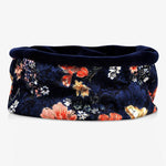 Lace-paneled Floral All seasons Hood