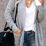 Oversized Knitted Sweater Cardigan