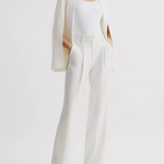 Cape Loose Solid Color Split-Joint V-Neck Blazer