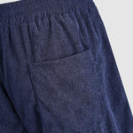 Men's Corduroy Elastic Waist Casual Shorts