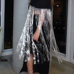 New Level High Waist Side Zipper Slit Midi Skirt