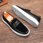 Leandro Hybrid Leather Loafers