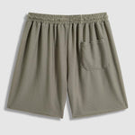 Men's comfortable textured T-shirt casual shorts set