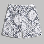 Men's Paisley Print Casual Shorts