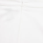 High Waisted Solid Color Zipper Skirts