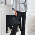 Chic Poncho Cape with Belt