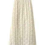 Lace skirt (thick velvet lining)
