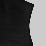 High Waisted Straight Leg Pleated Solid Color Split-Joint Pants Trousers