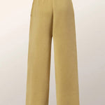 Ninth Pants Wide Leg Solid Color Pants Trousers