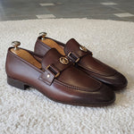 Giovanni Signature Leather Loafers