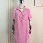 A-Line Loose Fringed Pleated Pockets Split-Joint Lapel Mini Dresses