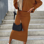 Sundress V-neck Hoodie Set