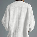 Casual top lapel long sleeve knitted jacket