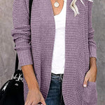 Oversized Knitted Sweater Cardigan
