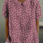🔥Best Match🔥Women's Retro Floral Casual Shirt