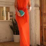 CANETTA plain crewneck dress