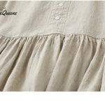V-neck tank top front and back reversible sleeveless dress