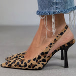 Leonora | Elegant leopard print loafer