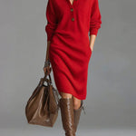 Clara | Soft Knit Sweater Dress