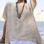 Solid color A-Line Top