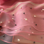 Sun-Protection Beaded See-Through Shawl&Scarf