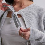 PCSILLY LS REV TIE KNIT NOOS BC