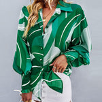 Zeagoo Zeagoo Casual Bat Sleeve Lapel Shirt Top for Women Casual Work Office Loose Fit 2026 | Under $40