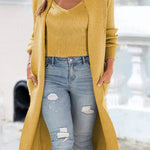 Cotton cardigan vest jacket sweater