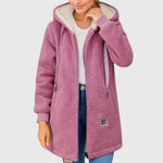 Glistra™ - Women's Teddy Fleece Jacket – Comfortable & Stylish