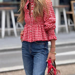 Honeycomb Blouse Nora