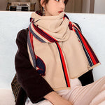 Original Warm Cartoon Print Shawl&Scarf