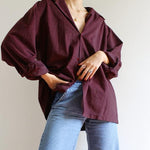 Long Sleeve Chiffon Blouse - Zeagoo (Us Only)