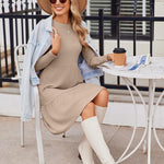 Zeagoo Womens Long Sleeve Fall Dresses with Pockets