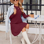 Zeagoo Womens Long Sleeve Fall Dresses with Pockets