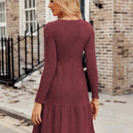 Zeagoo Womens Long Sleeve Fall Dresses with Pockets