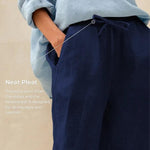 100% Linen Classic Pants LYON