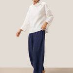 100% Linen Classic Ankle Pants ZOE