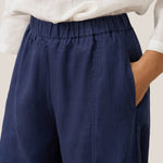 100% Linen Classic Ankle Pants ZOE