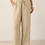 100% Linen Classic Pants LYON