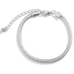 Flat Snake Bone Bracelet