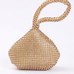 Margovil Full Rhinestones Bling Evening Clutch Handbag